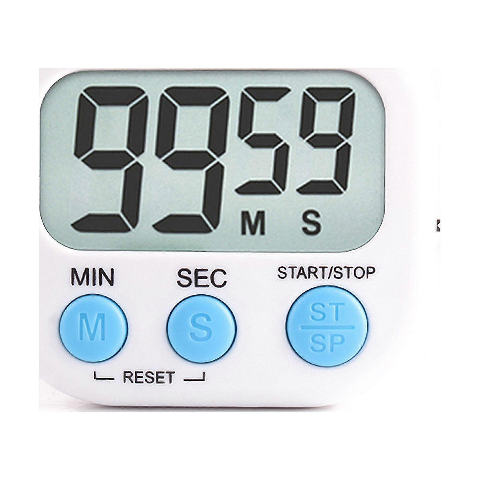 Cterwk Large LCD Digital Timer, Learning Management, Suitable for Kitchen, Study, Work, Exercise Training