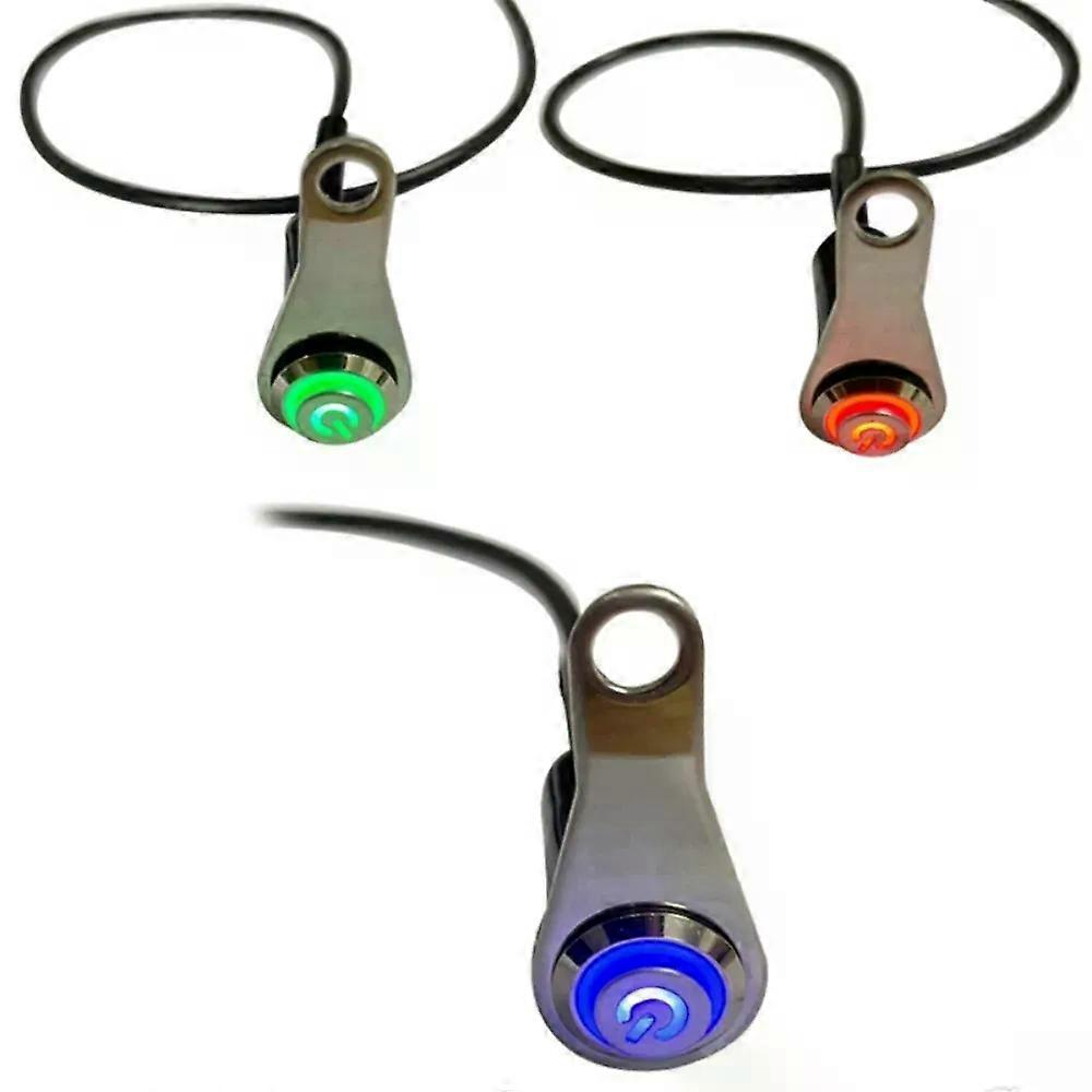 Universal Motorcycle Handlebar Switch 12V LED Light Indicator Switch Moto Light Controller Double Flash Indicator Controller