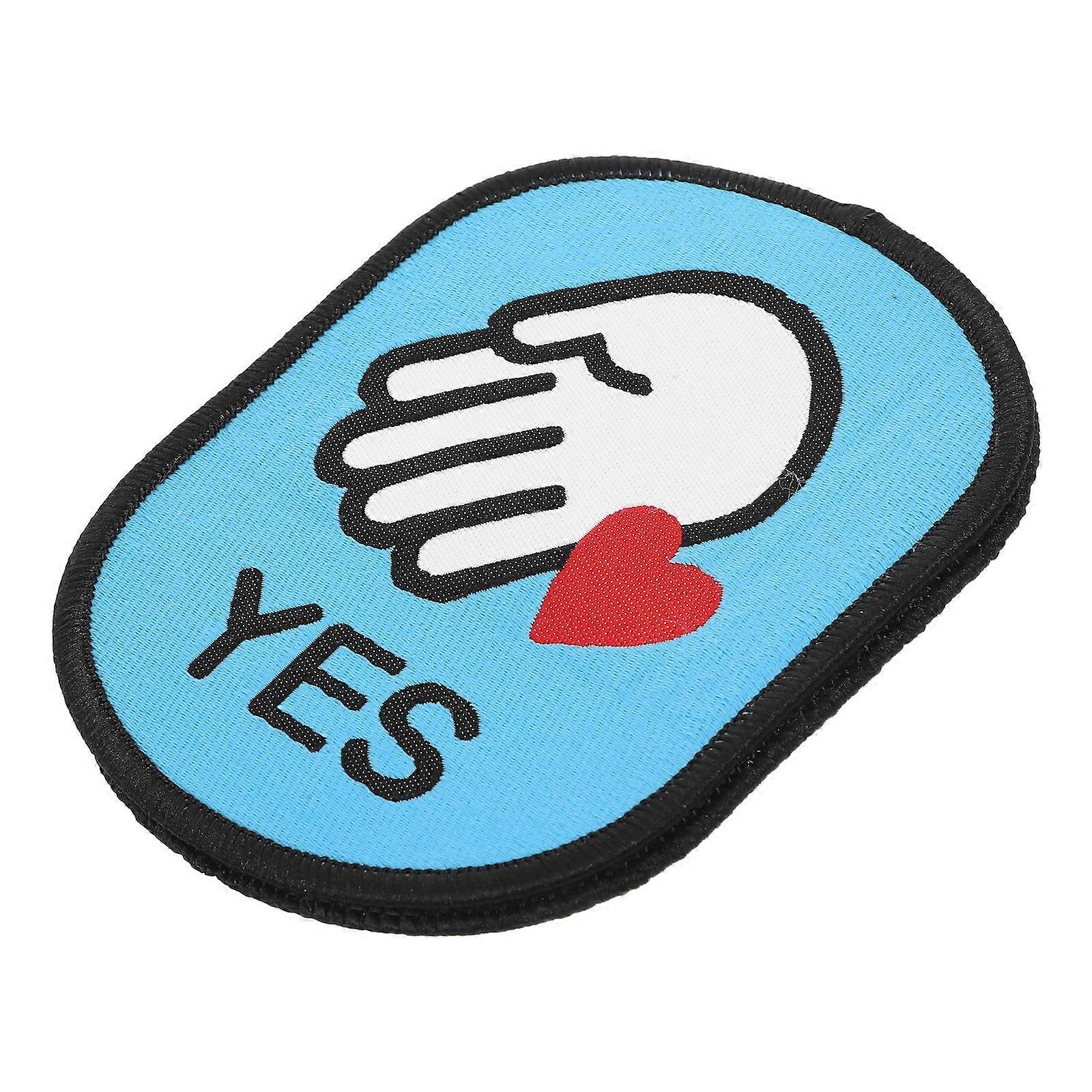 Pet Leash Sticker Featuring Friendly Patch for Dog and Cat Safety