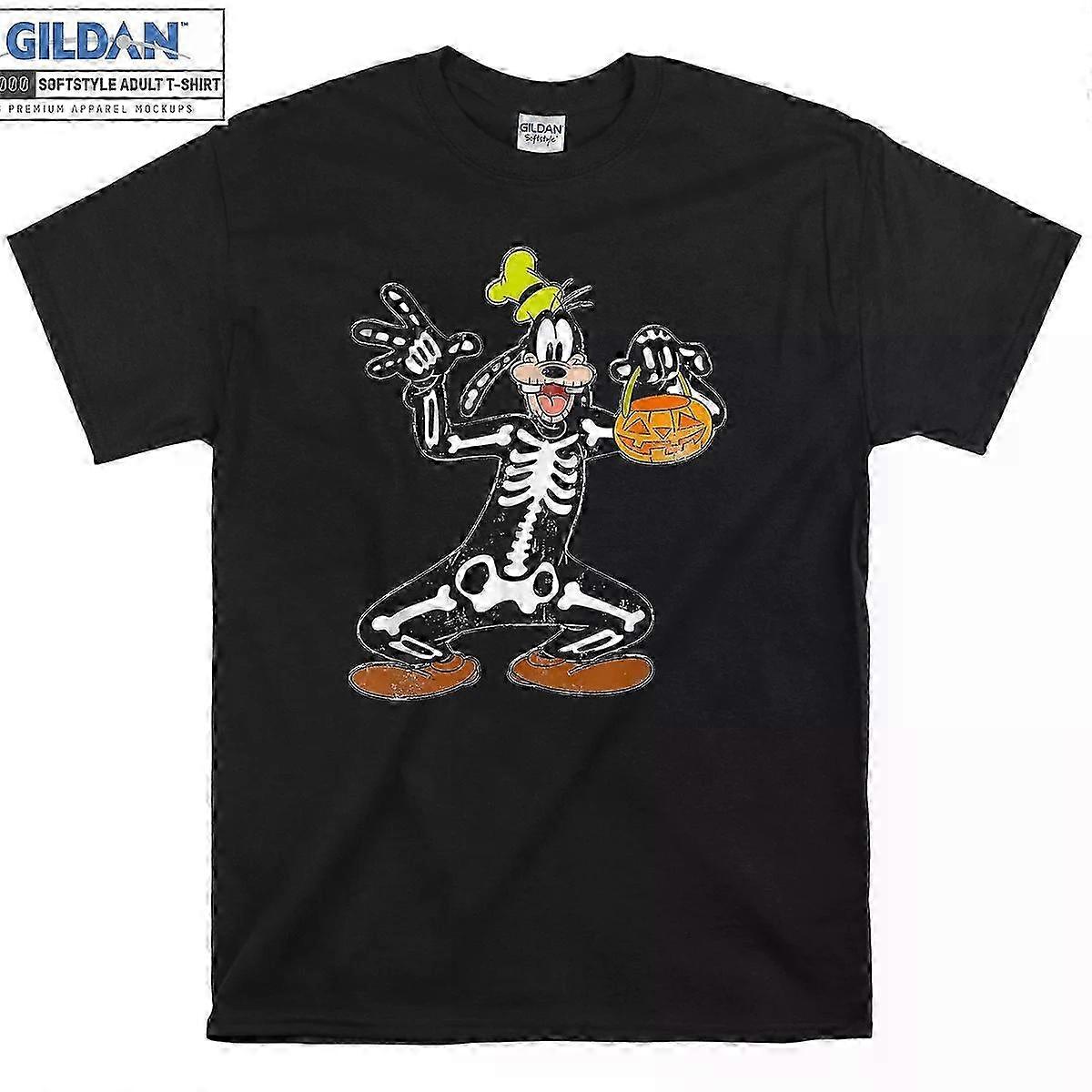 Goofy Skeleton Funny Halloween T-shirt