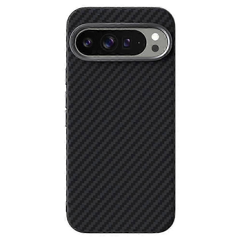 Magnetic Case for Google Pixel 10 Pro with Carbon Fiber Texture Cover