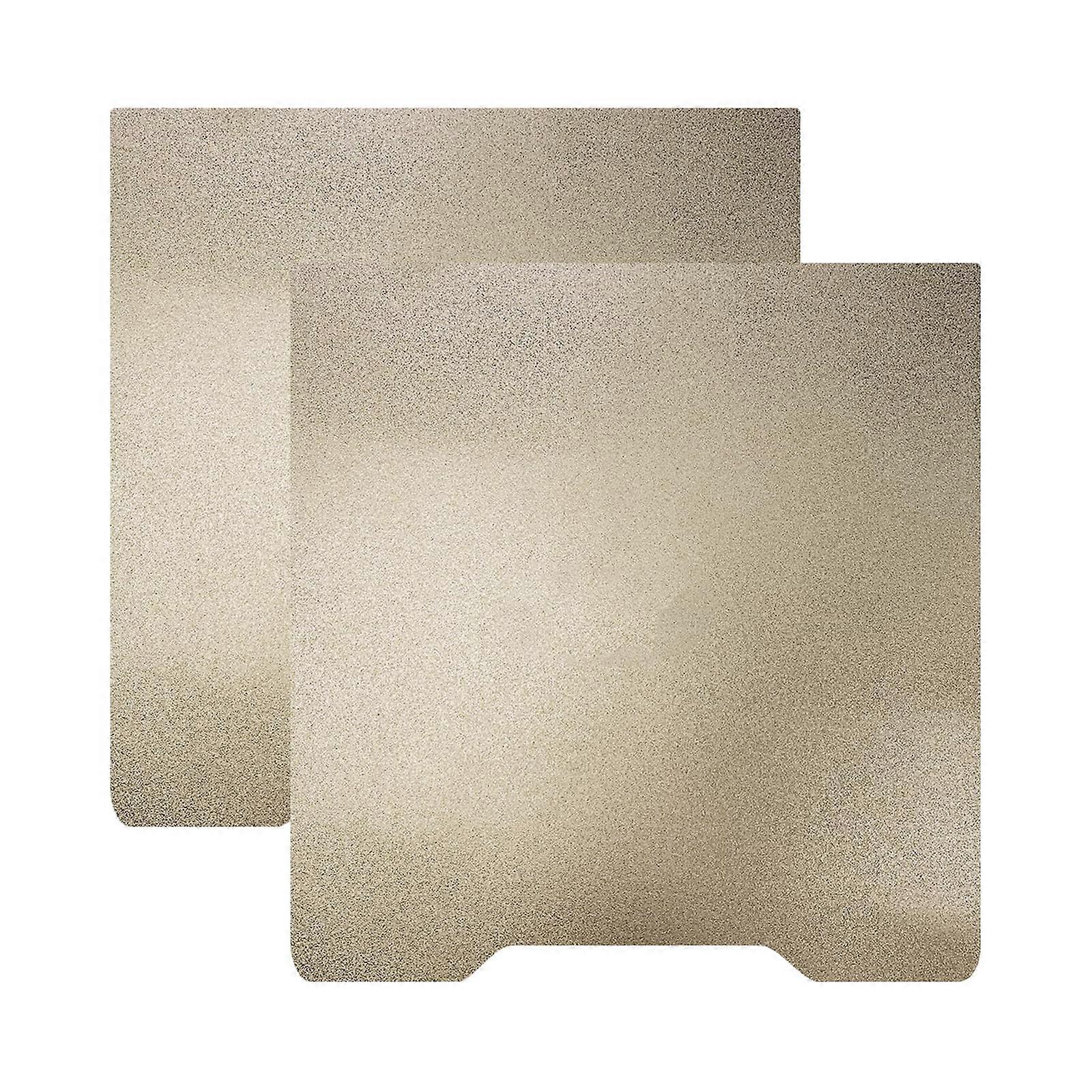 Double Partial Textured PEI Flexible Spring Steel 3D Printer Build Plate 265x280mm Heat Resistance Multicolor