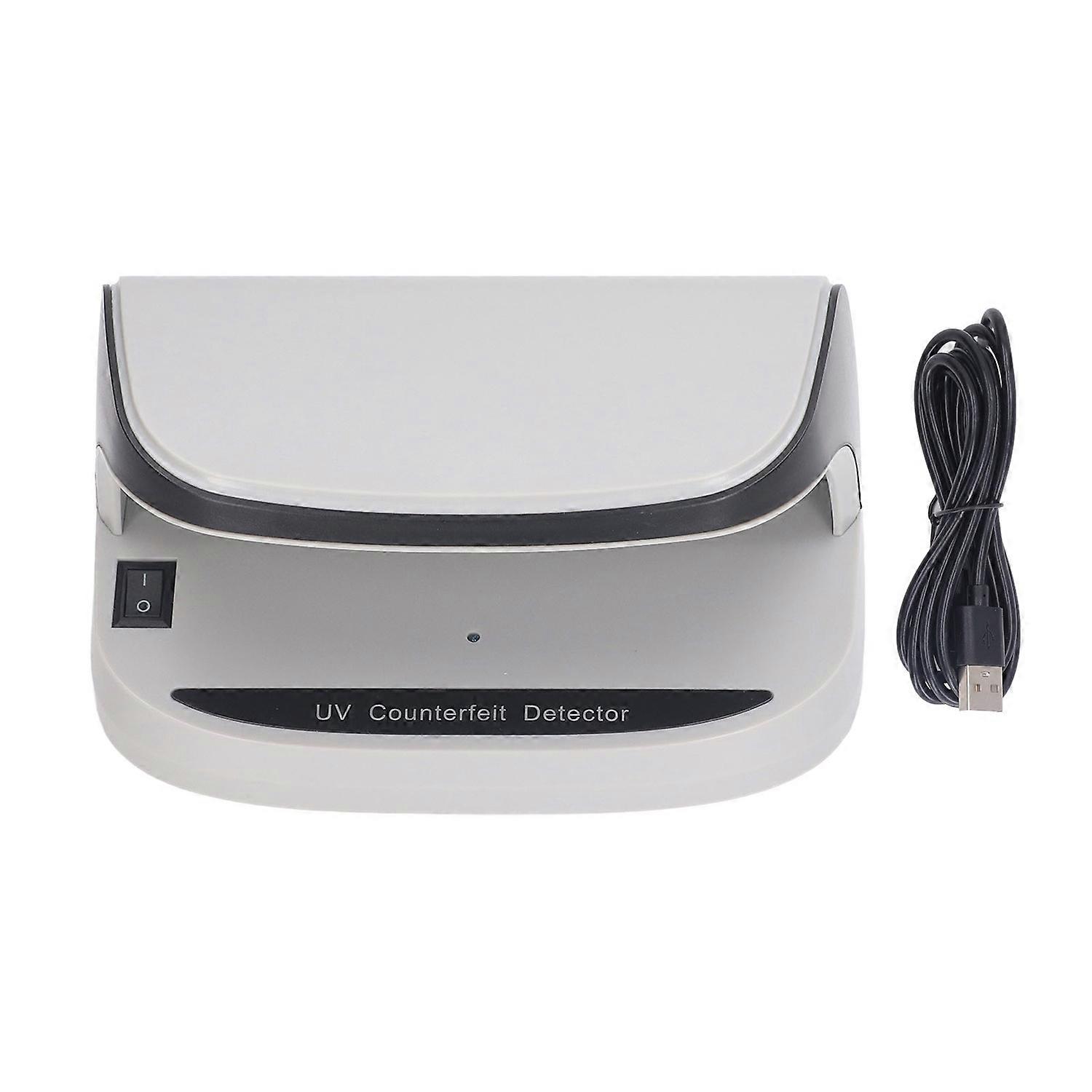 UV Counterfeit Bill Money Detector Automatic On Off Currency Detector for Check Passport Credit Card