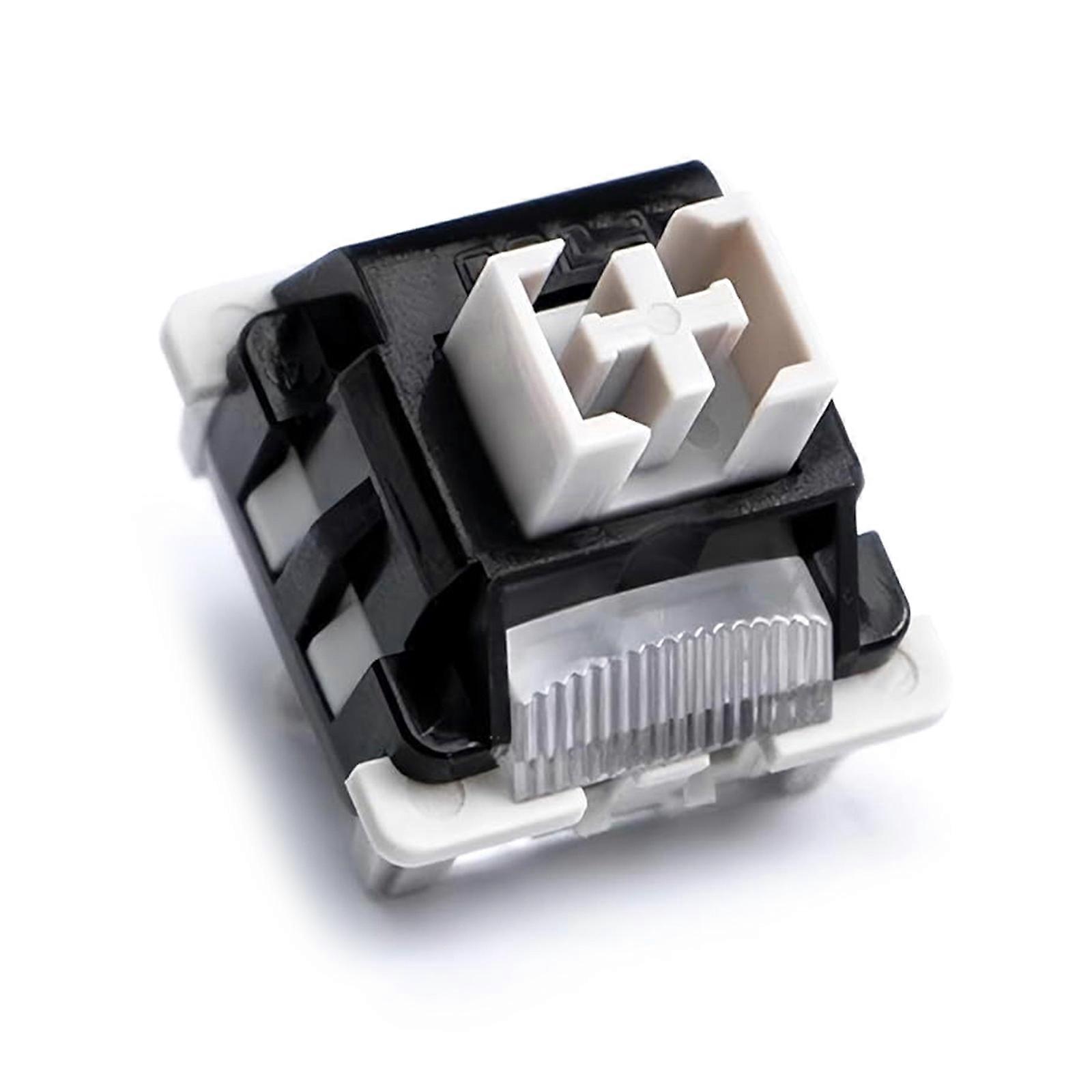 5Pin Gray Wood V4 Linear Switches Quiet and Responsive for Precise Gaming and Typing Mechanical Keyboards Customization Multicolor