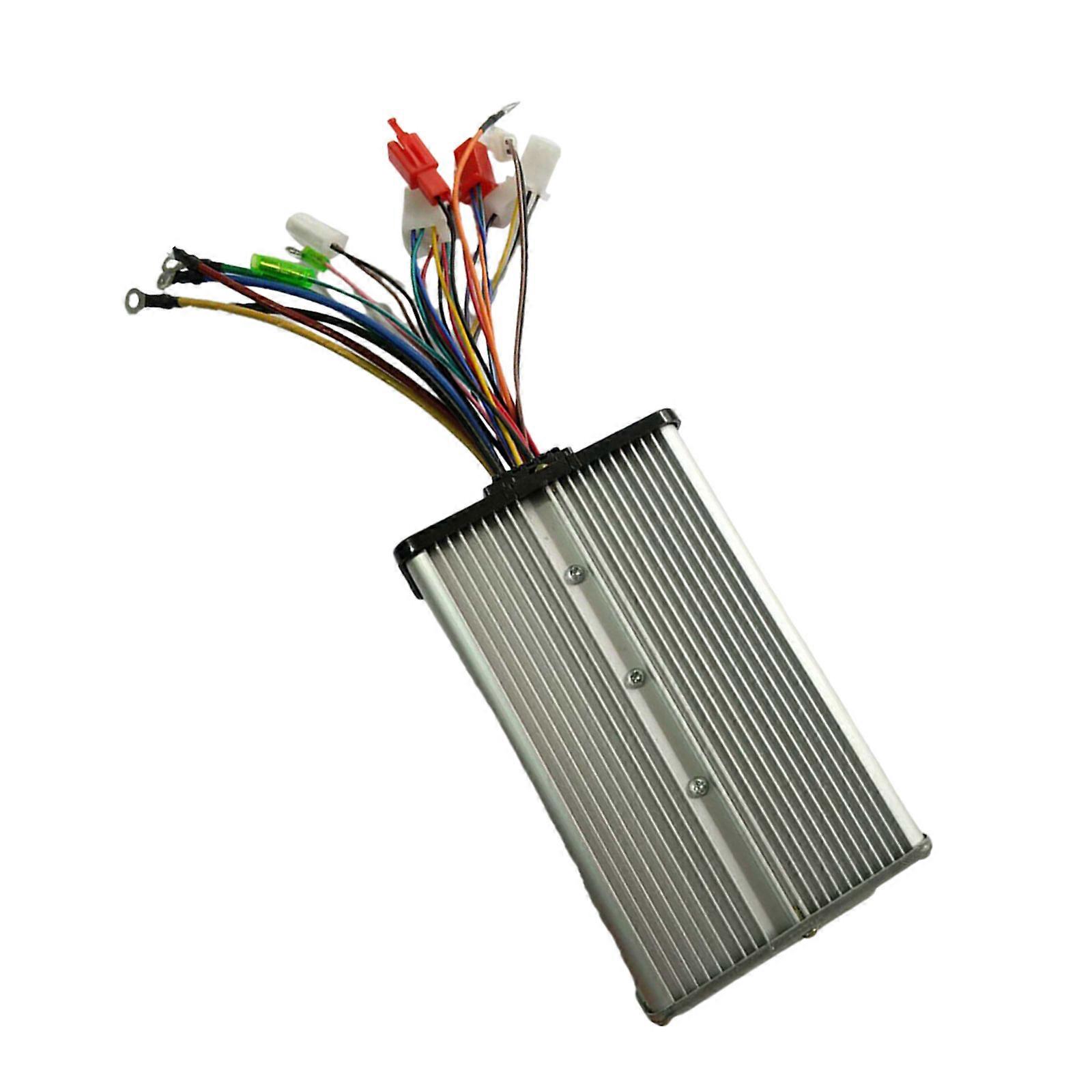 Brushless Motor Controller Modified Accessory BLDC Motor Controller 48-72V Sine Waves Motor Speed Controller for Scooter Multicolor