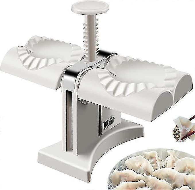 Double Head Automatic Dumpling Maker Stainless Steel Household Dumpling Machine