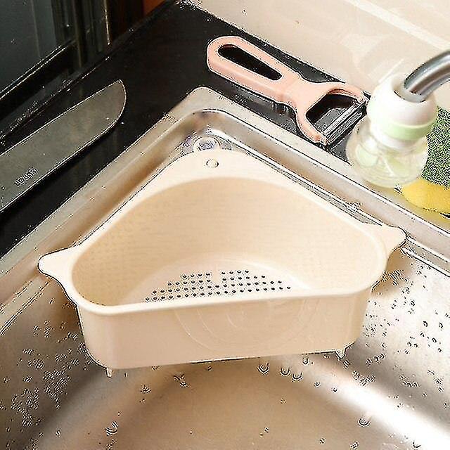 Kitchen Organizer Triangle Drain Storage Basket Plastic Storage Basket Kitchen Tools|bags & Baskets