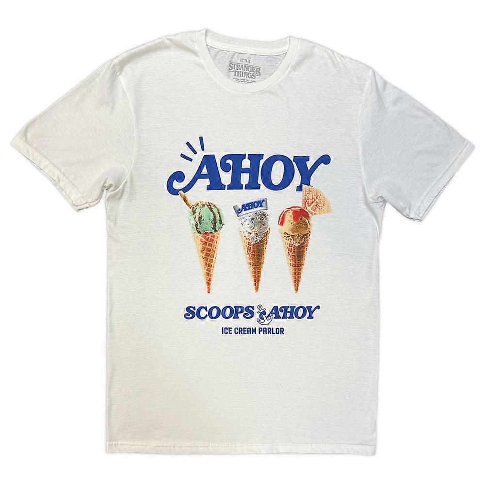 Stranger Things Scoop Ahoy T Shirt