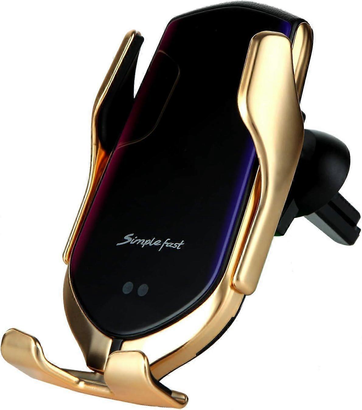 Wireless Car Charger,Mobile Phone Holder with Automatic Clamping,10W Fast Charging