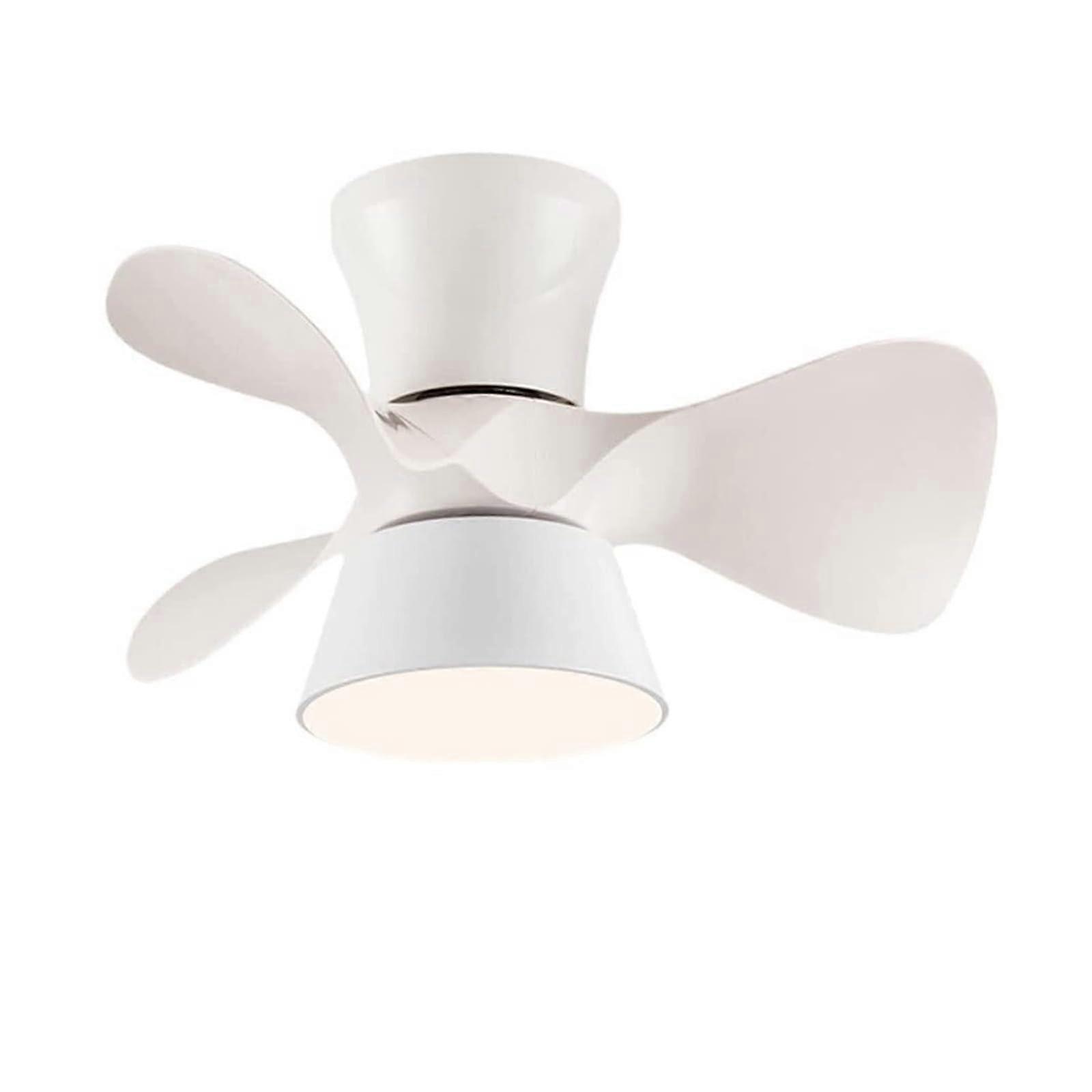 Ceiling Fan with Light, Dimmable LED, Quiet 6Speed Remote, Reversible Airflow for Small Bedroom