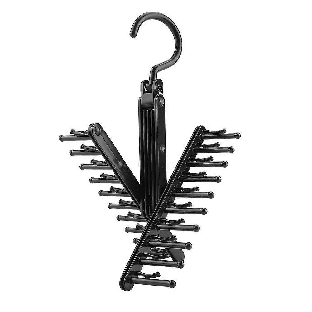 Adjustable Cross X Tie Rack For Belts And Scarves Holds Up To 20 Ties Or Belts