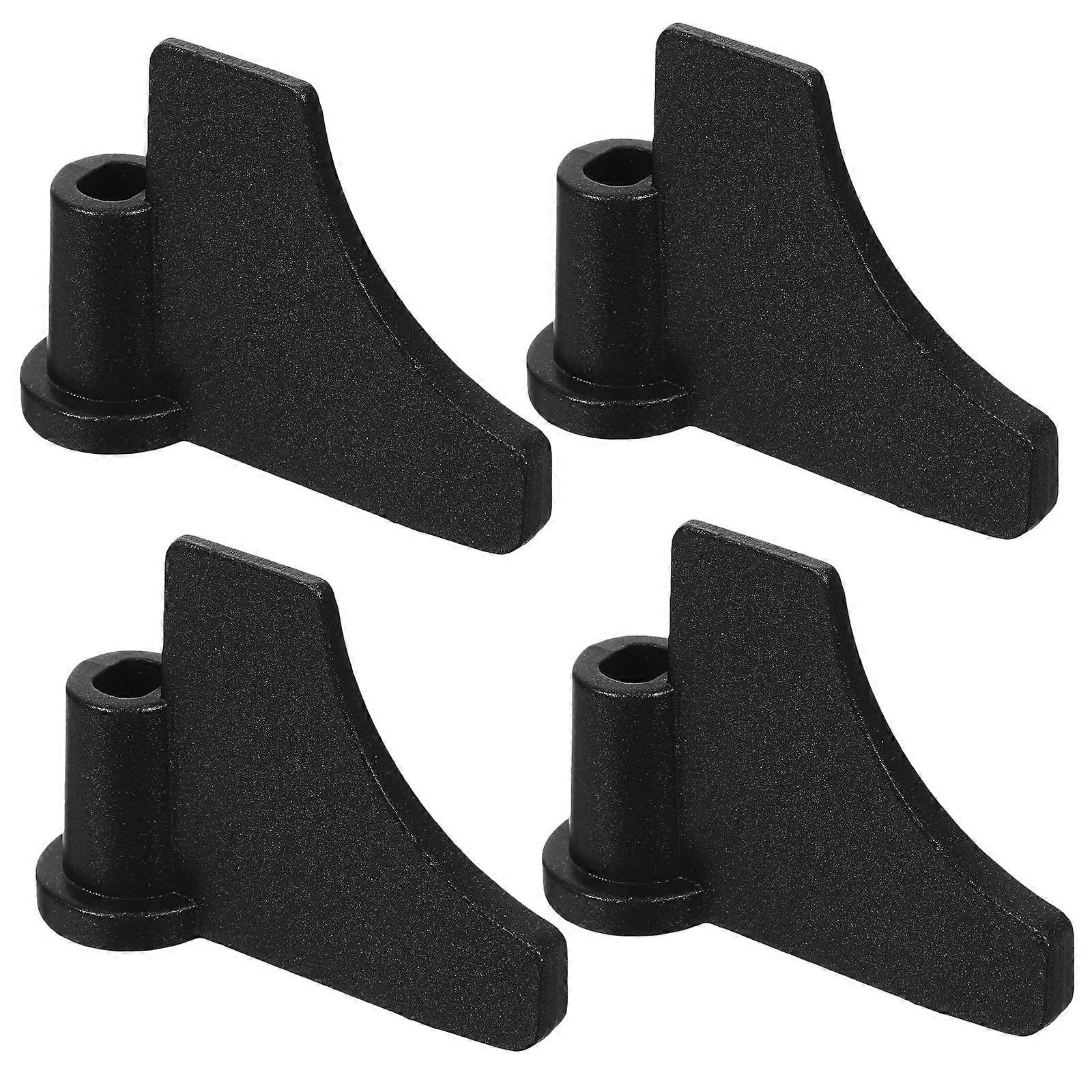Bread Maker Paddle Replacement Set for Efficient Mixing 4Pcs Black Stainless Steel