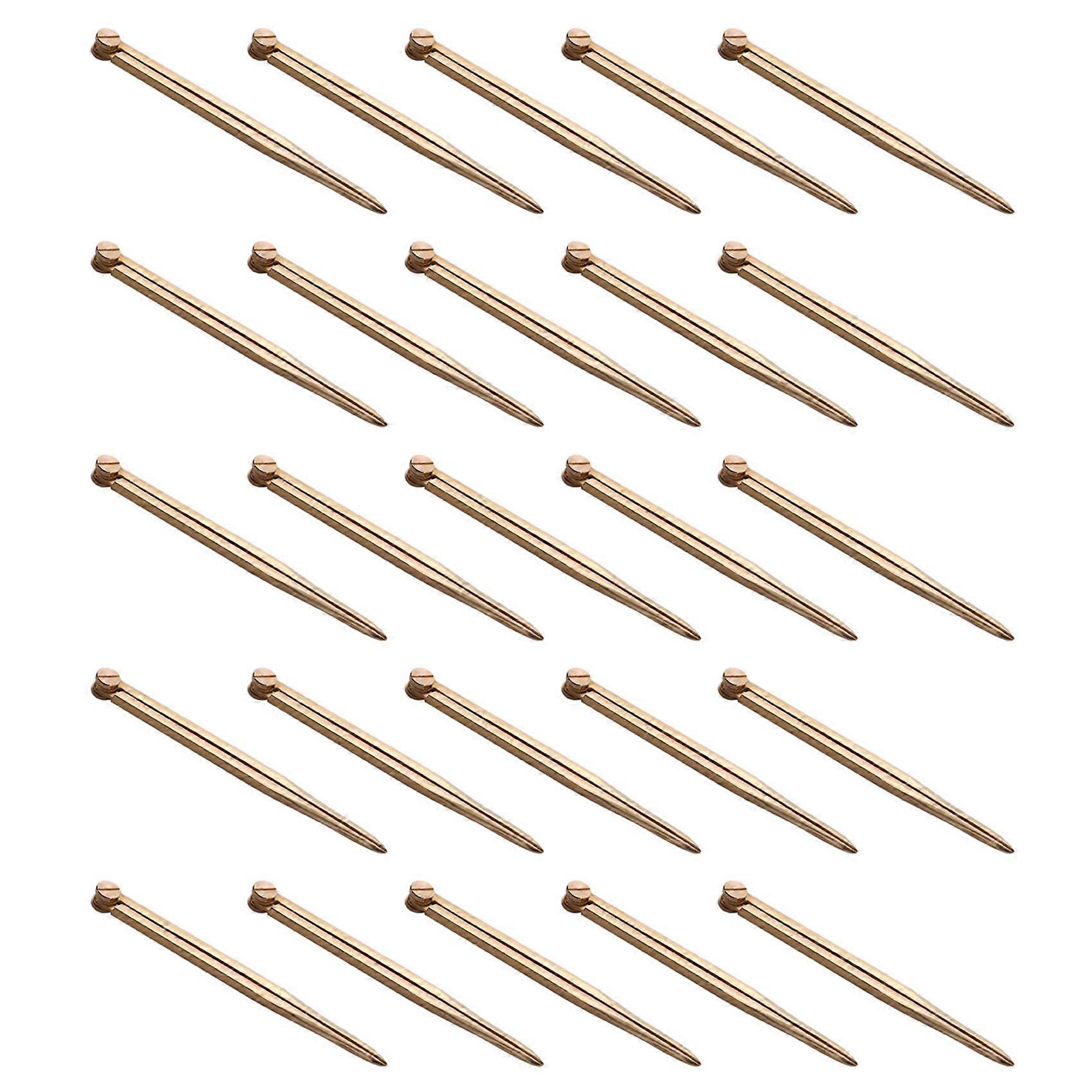 20pcs 168mm Nautical Chart Straight Divider Solid Brass Marine Dividing Tool No Rust for Architects Marine Navigation