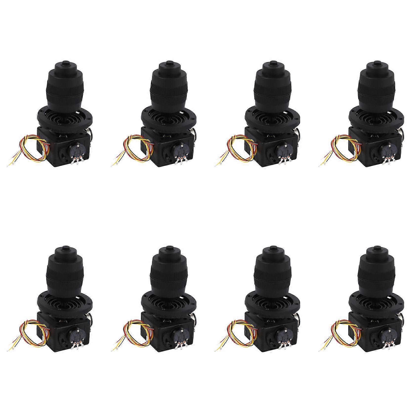 8X Electronic 4-Axis Joystick Potentiometer Button for JH-D400B-M4 10K 4D Controller with Wire for Industrial