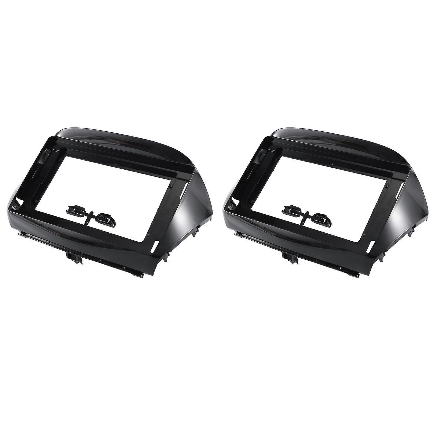 2pcs 10.1 INCH GPS Navigation Frame Stereo DVD Player Install Surround Panel Radio Face Bezel for Honda FR-V 2004-2009