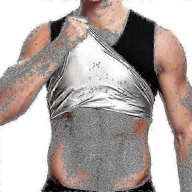 Men Thermo Sweat Suit Tank Tops Waist Trainer Shapewear Vest Sauna Suit Body Shaper Compression Workout Shirt Slimming Underweara