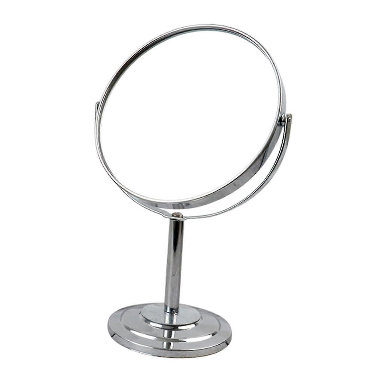 Double Sided Vanity Mirror 10x Magnification 360° Rotating Makeup Mirror for Skincare and Bathroom
