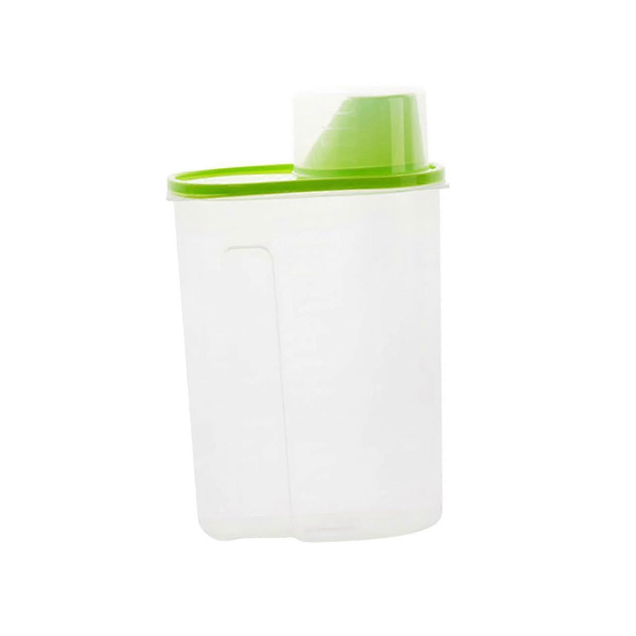 Airtight Food Storage Container with Measuring Cup, Large Cereal and Rice Dispenser, Moisture Proof