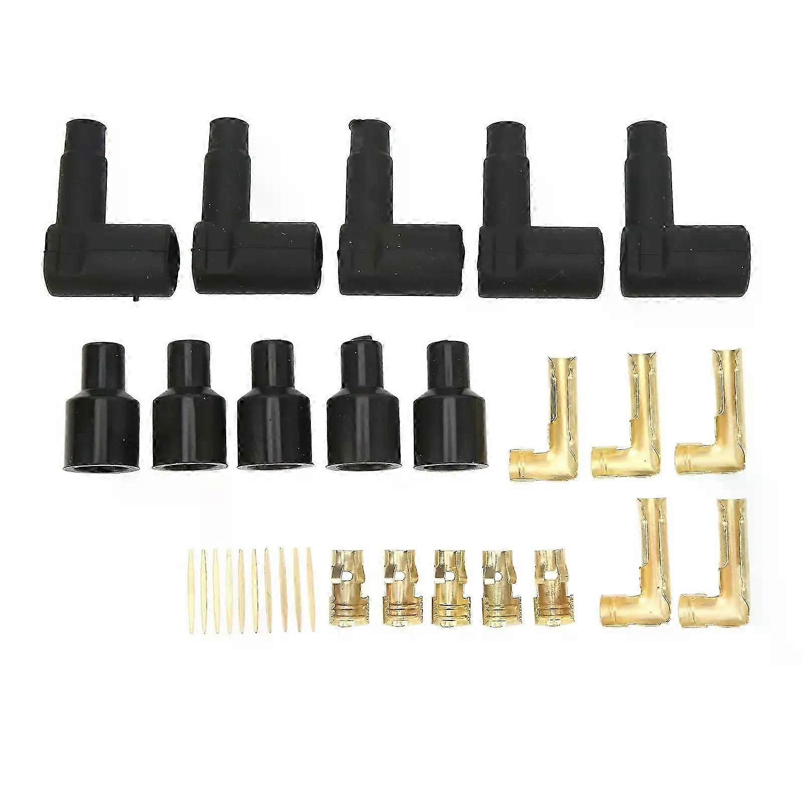 Rubber Plug Wire Boot Exquisite Manufacturing Stable Performance Spark Plug Coil Boot for 6 -10mm Wires