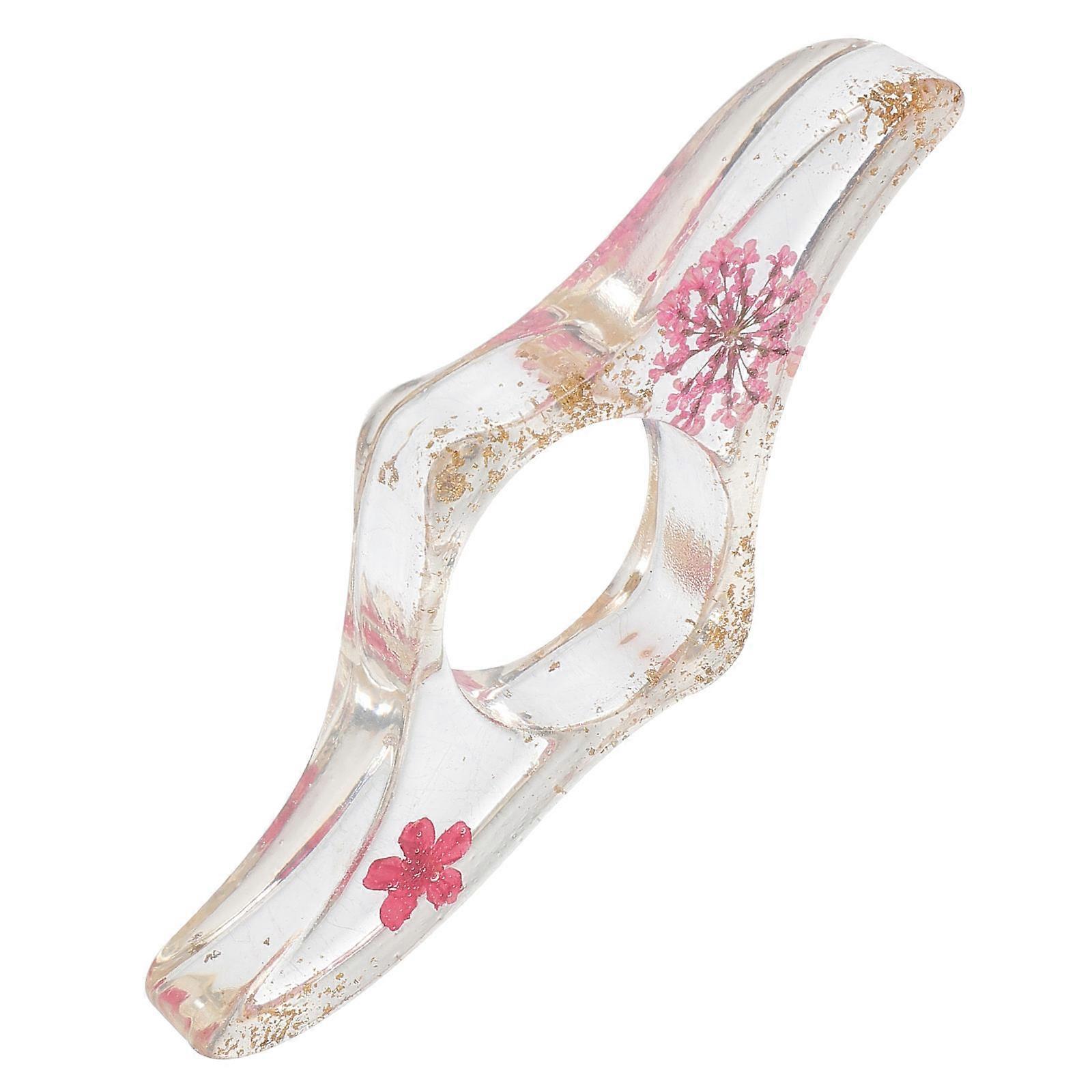 3Pcs Plastic Book Page Holder for Reading Ease with Thumb Ring Function