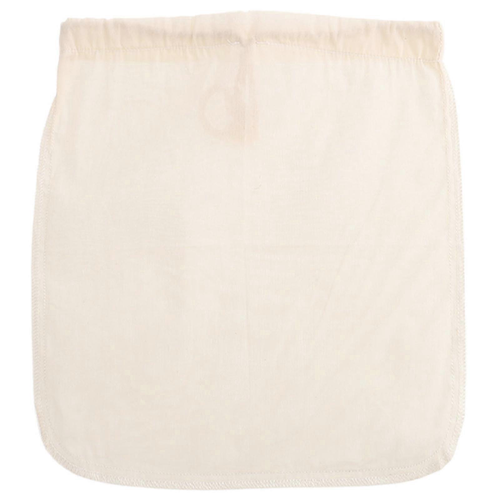 Liquid Filter Bag Cheese Cloth for Nut Milk Reusable Cotton Strainer