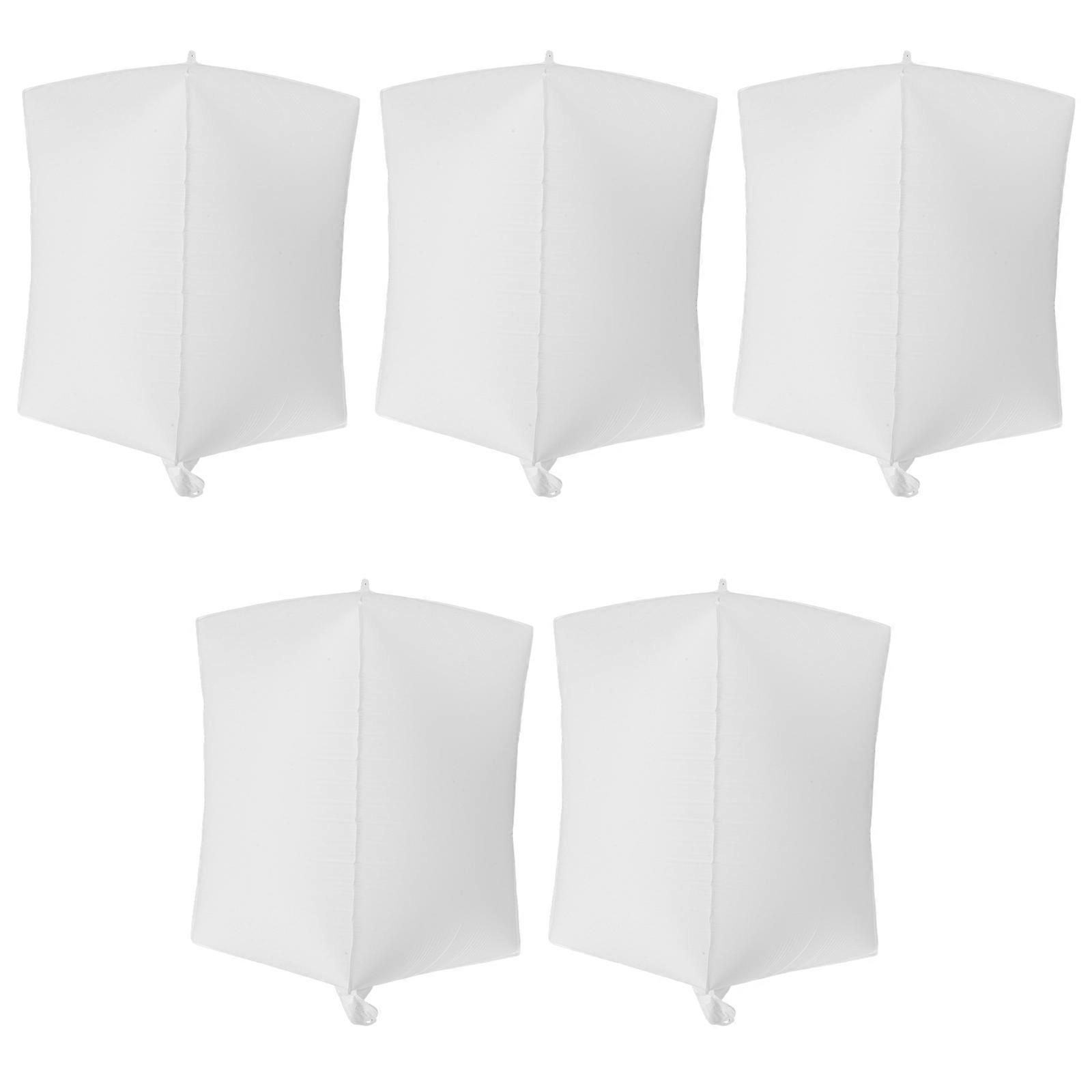 Inflatable Balloon for Decoration 5Pcs Writable White