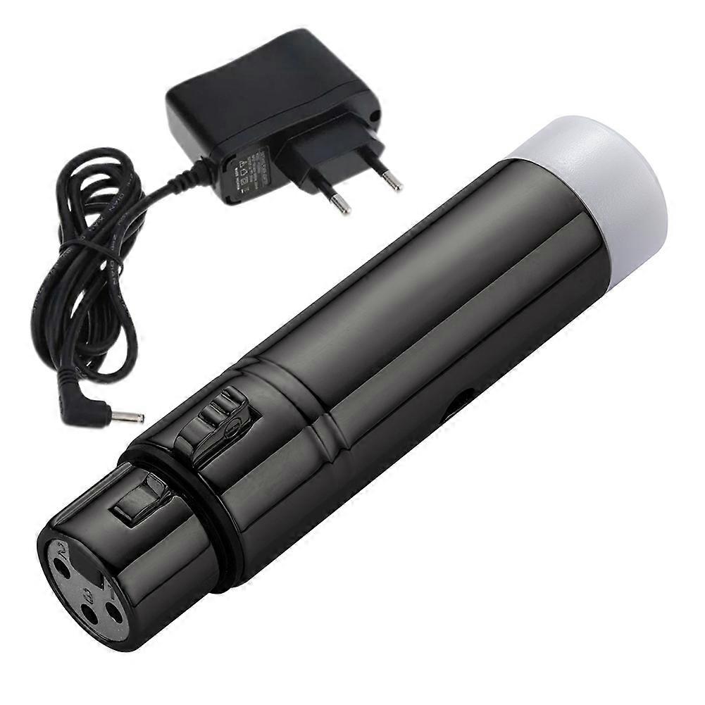 DMX512 Wireless ISM XLR Receiver Transmitter for DJ Disco Party, Stage Lighting Controller with Moving Head EU Plug