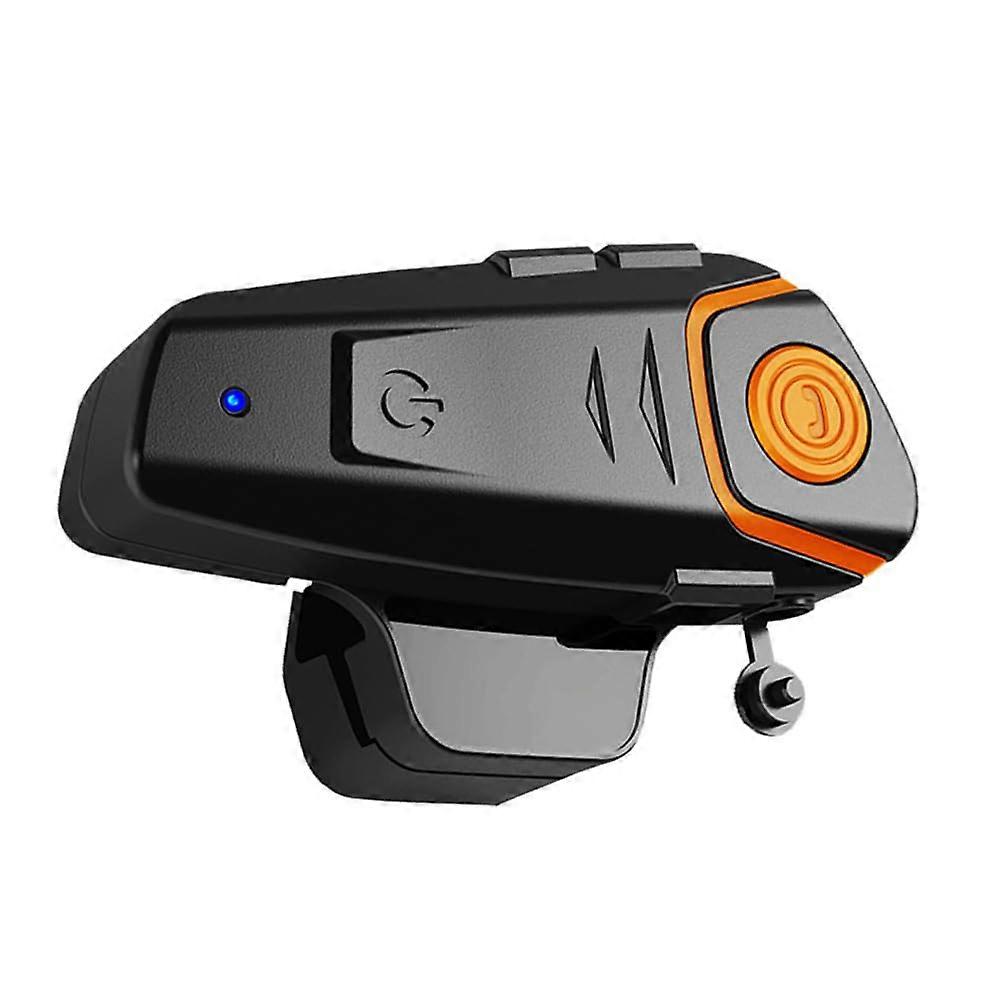 Motorcycle Bluetooth Intercom Headset 1000m Range Full Duplex Waterproof Helmet Communication System