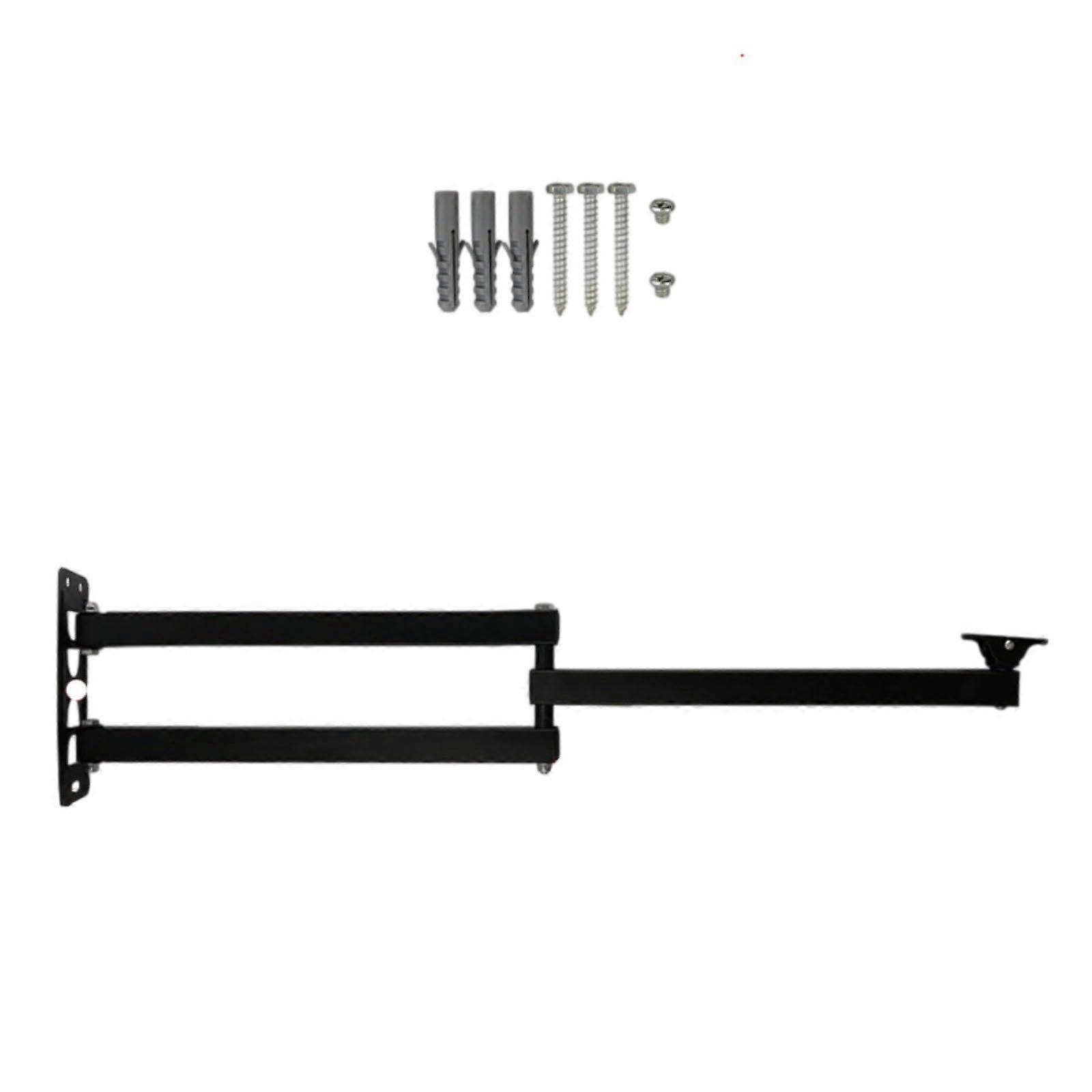 Adjustable Projector Camera Mount with 360° Swivel, 90° Tilt, Foldable Extension Arms Metal Bracket