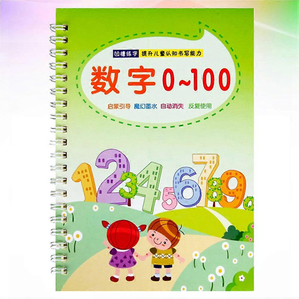 Copybook Writing Calligraphy Practice Book for Handwriting Use Multi-Style 0-100