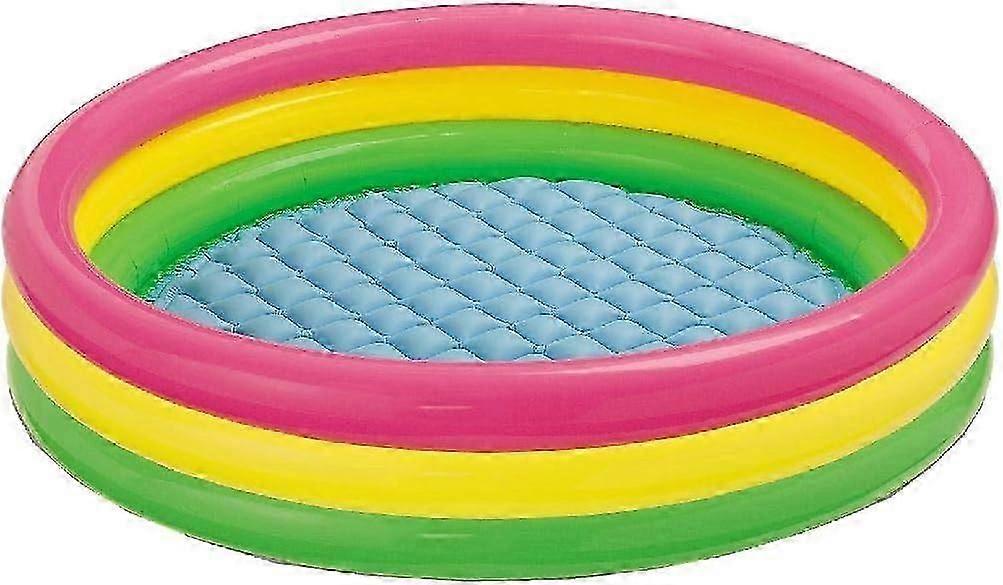 Multicolor Inflatable Kiddie Pools, Baby Swimming Pool Set, Summer Fun for Kids Water Pool Pit Ball Pool I