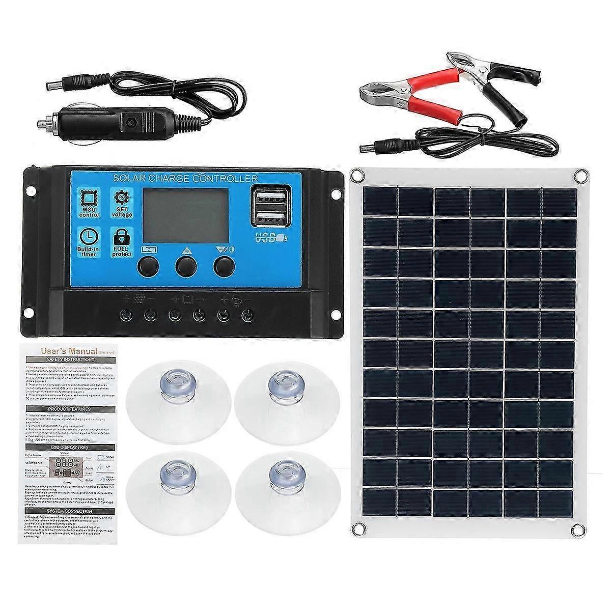420x280mm15w Solar Charger Solar Panel With Controller