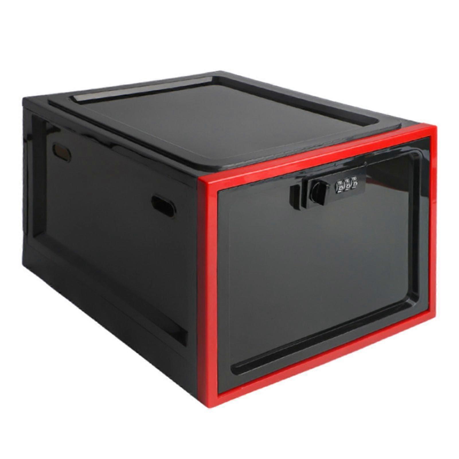 Combination Code Lock Box, Multi Function Lock Container Box Bin for Medicine Toys Mobile Phones