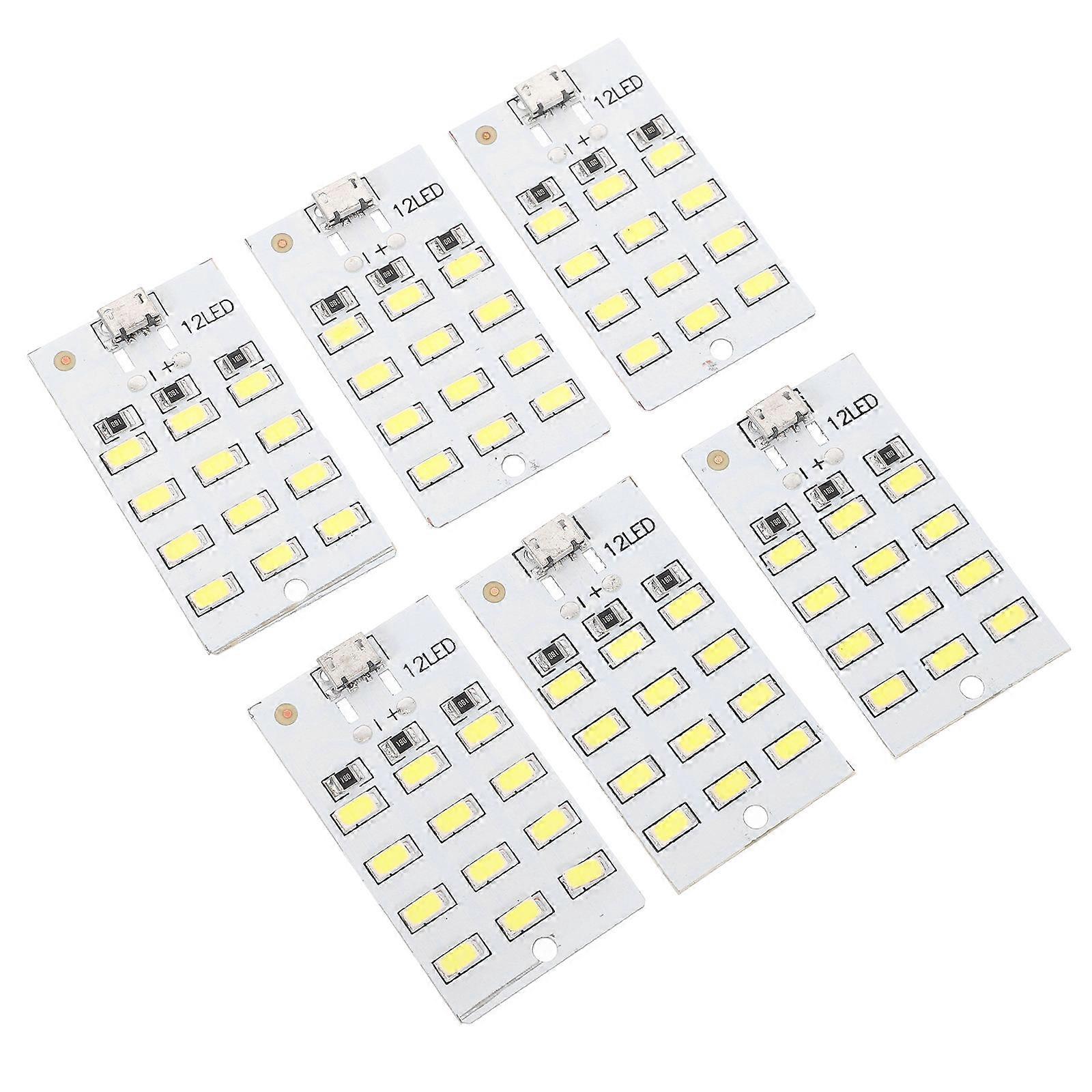 LED Light Panel Interior Lights for DIY Use 6Pcs Durable and Reliable