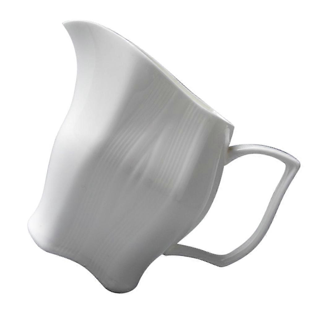 Home Sauce Pitcher Multipurpose Gravy Cup for Serving 1Pcs White