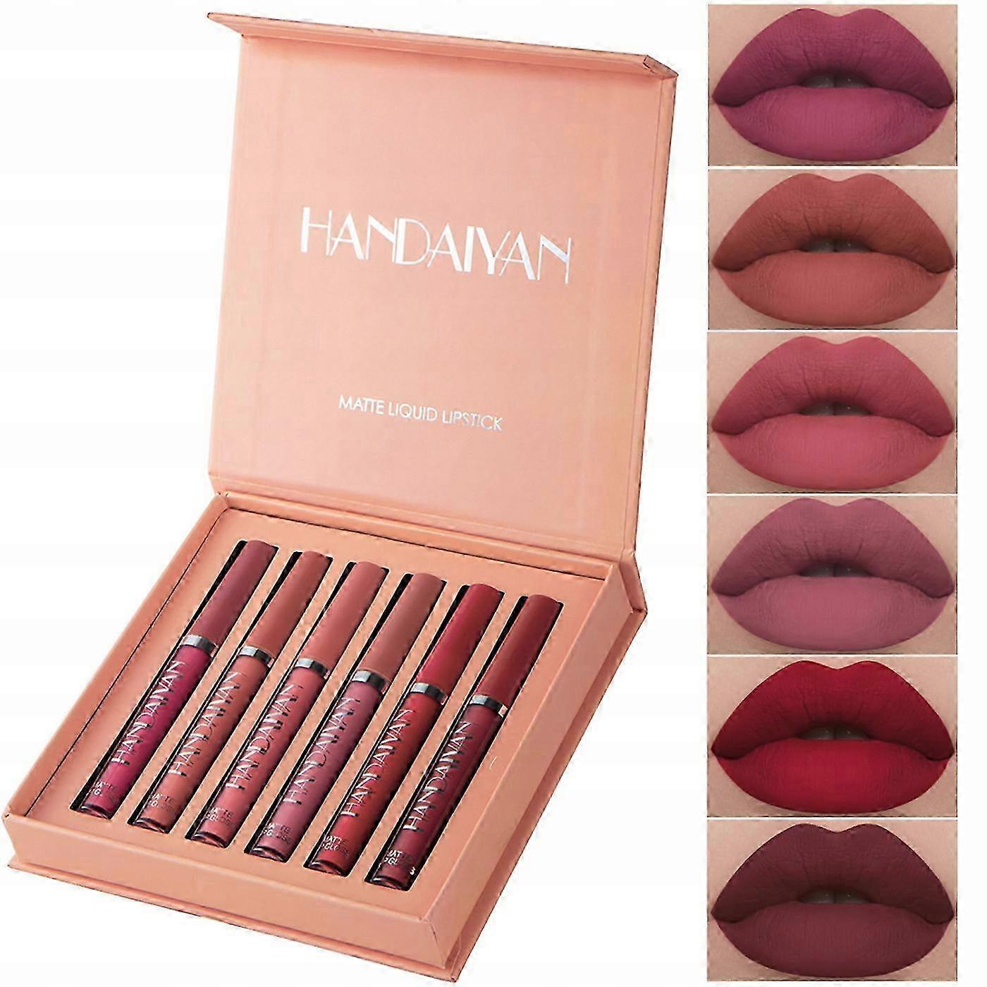 Set de 6 labiales mate 2026