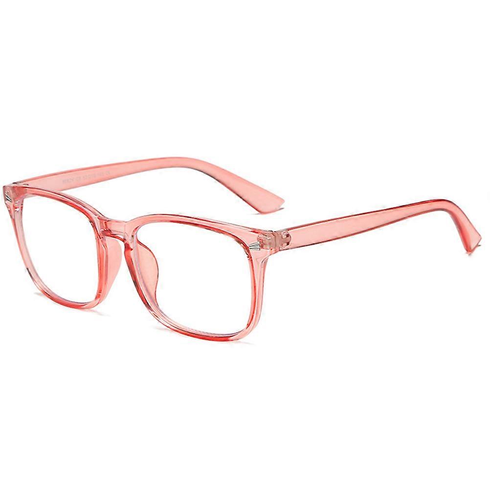 Eyeglasses Frame Anti-Blue Light Glasses Frame for Decoration Pink