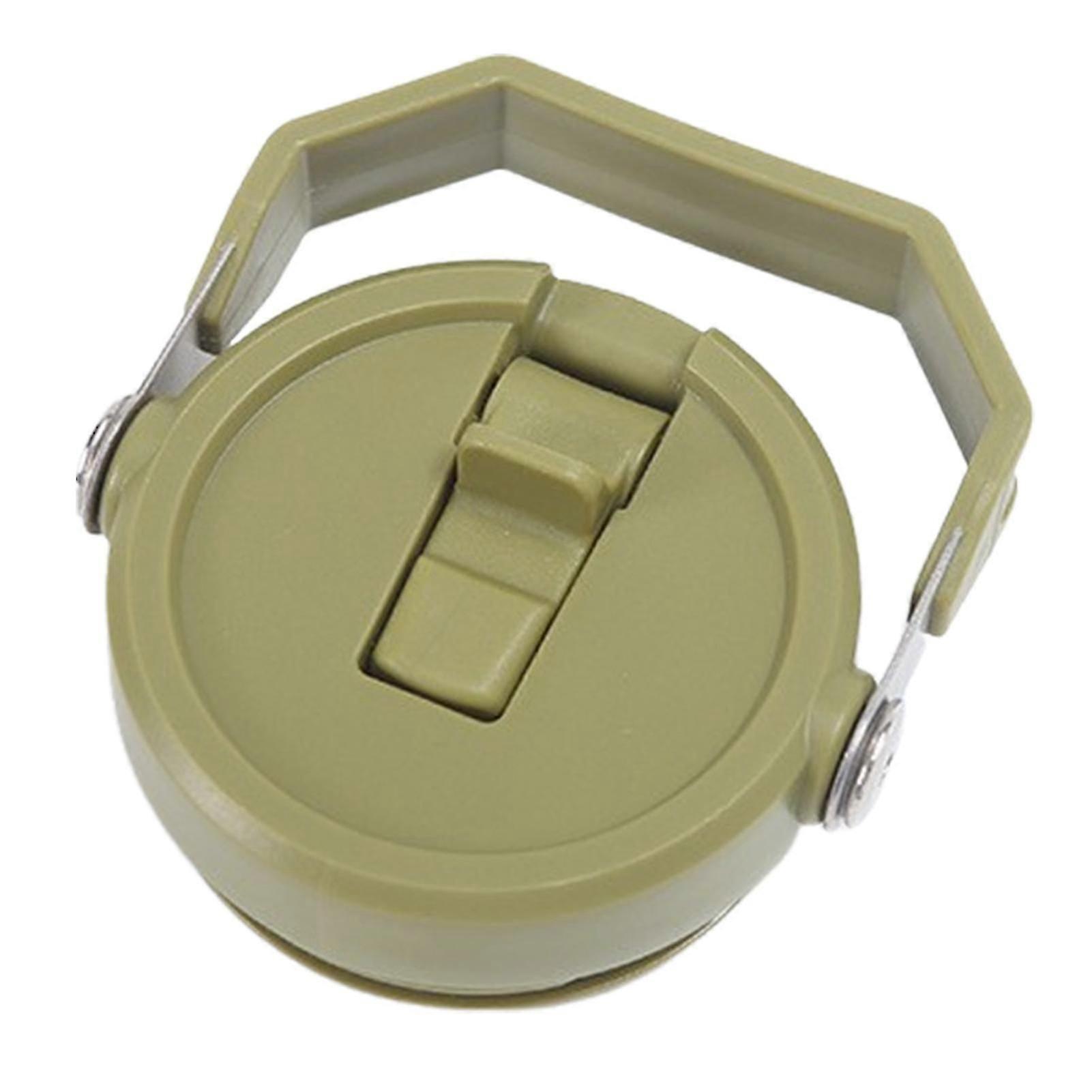 Spill-proof lid replacement for Stanley-compatible tumblers with flip straw