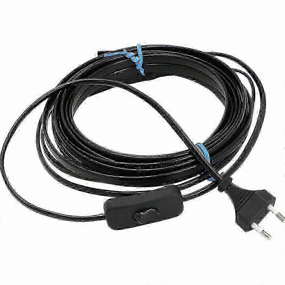 Câble chauffant avec prise standard UE, 220 V, solution antigel pré-assemblée pour systèmes de canalisations d'eau