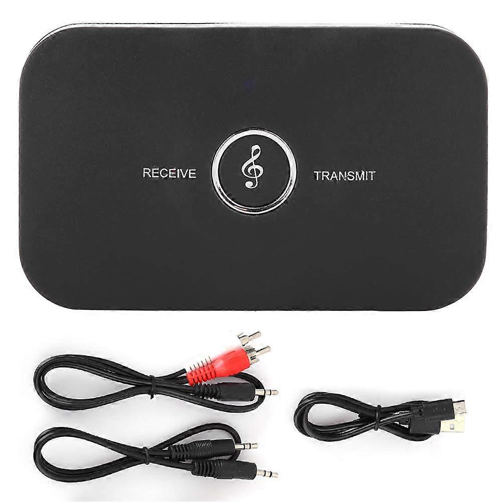 Bluetooth Audio Transmitter Receiver 2 in 1 Wireless Adapter with Noise Reduction for TV