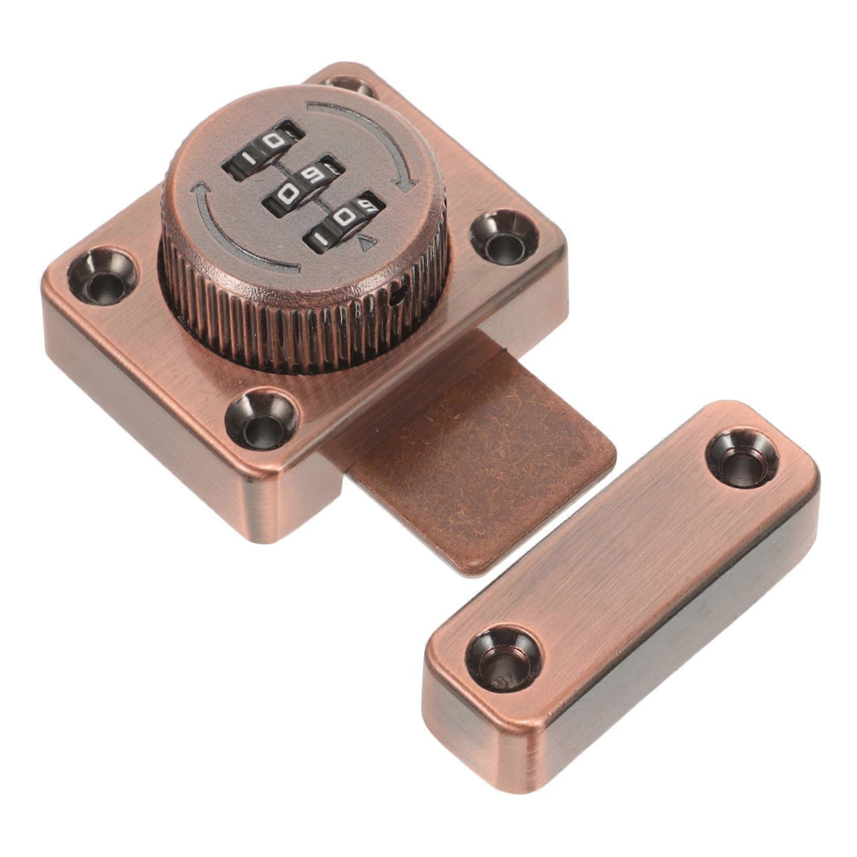 Stainless Steel Combination Cabinet Lock AntiTheft Corrosion Resistant for Home and Office