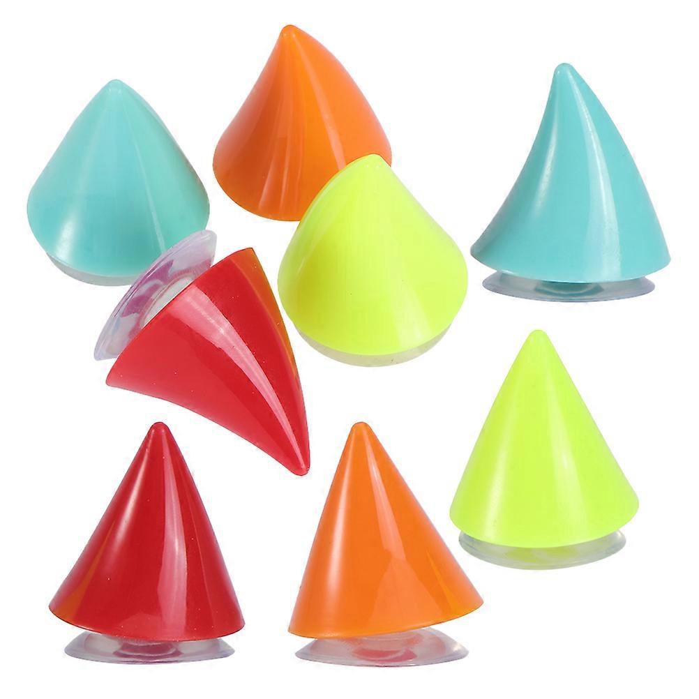 Motorcycle Horn Headwear Plastic Horn for Decorating 8Pcs
