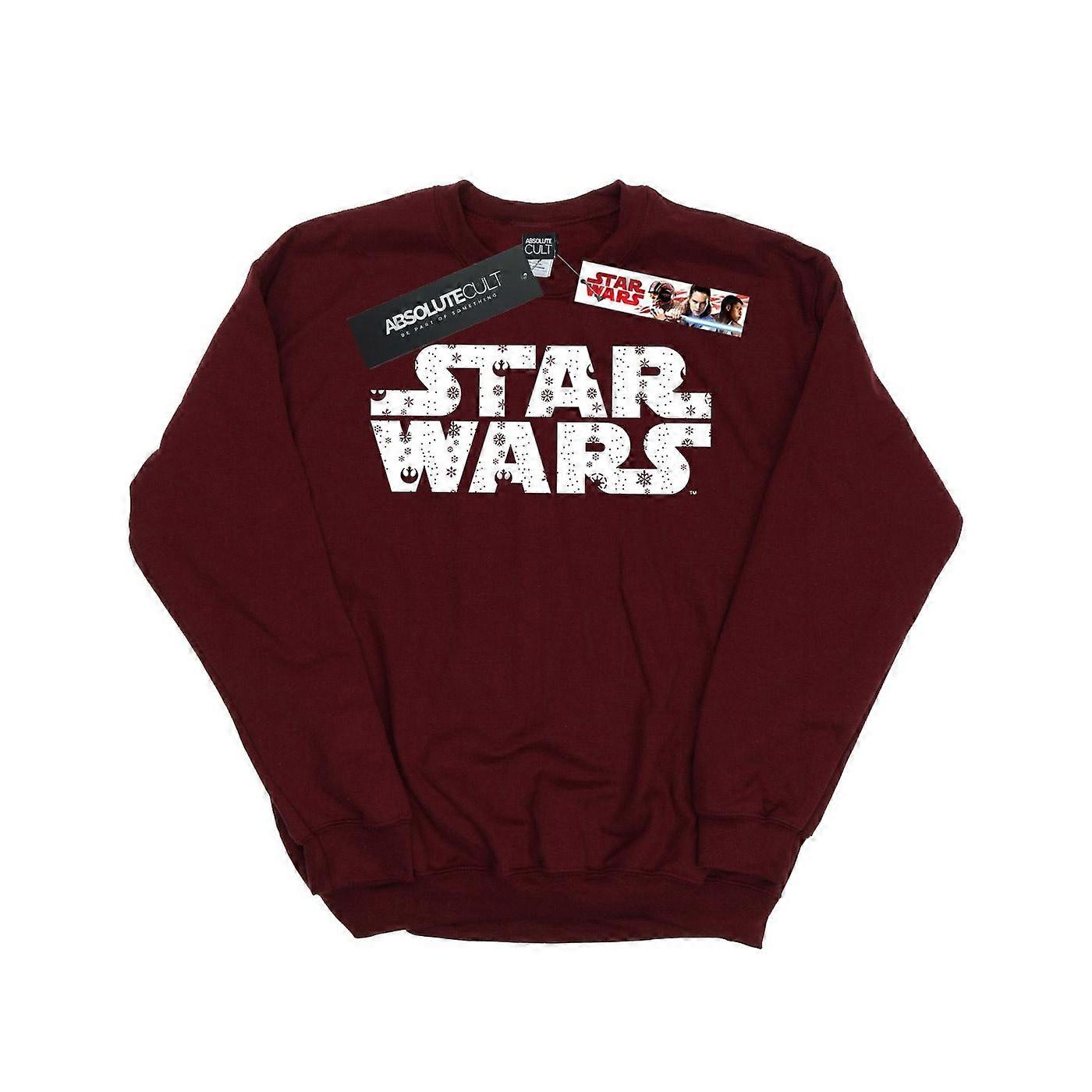 Star Wars garçons Noël Logo Sweatshirt