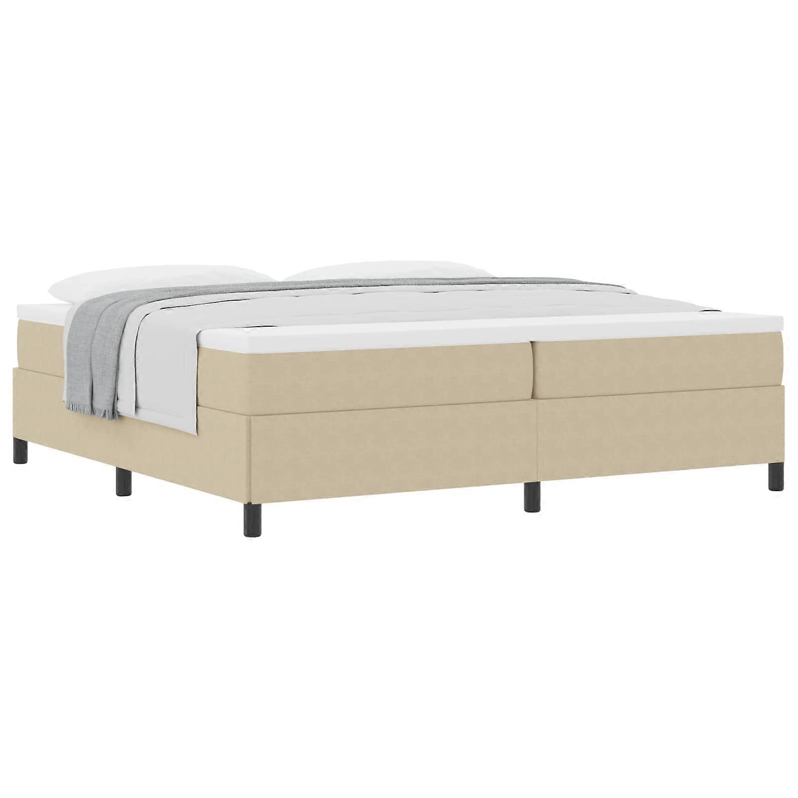 vidaXL Boxspringbed Fluweel Platform bedframe Modern Bedontwerp Huismeubilair