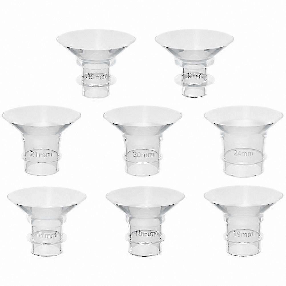 8 Pcs Silicone Breast Pump Flange Inserts for Replacement