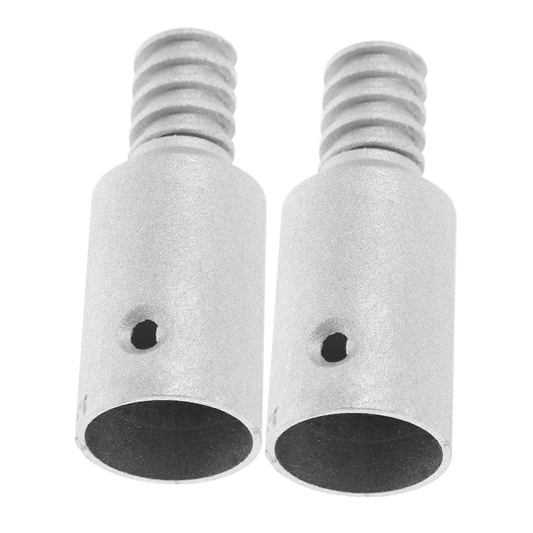 2pcs Metal Threaded Broom and Mop Handle Replacement Kit, Durable and Easy to Install