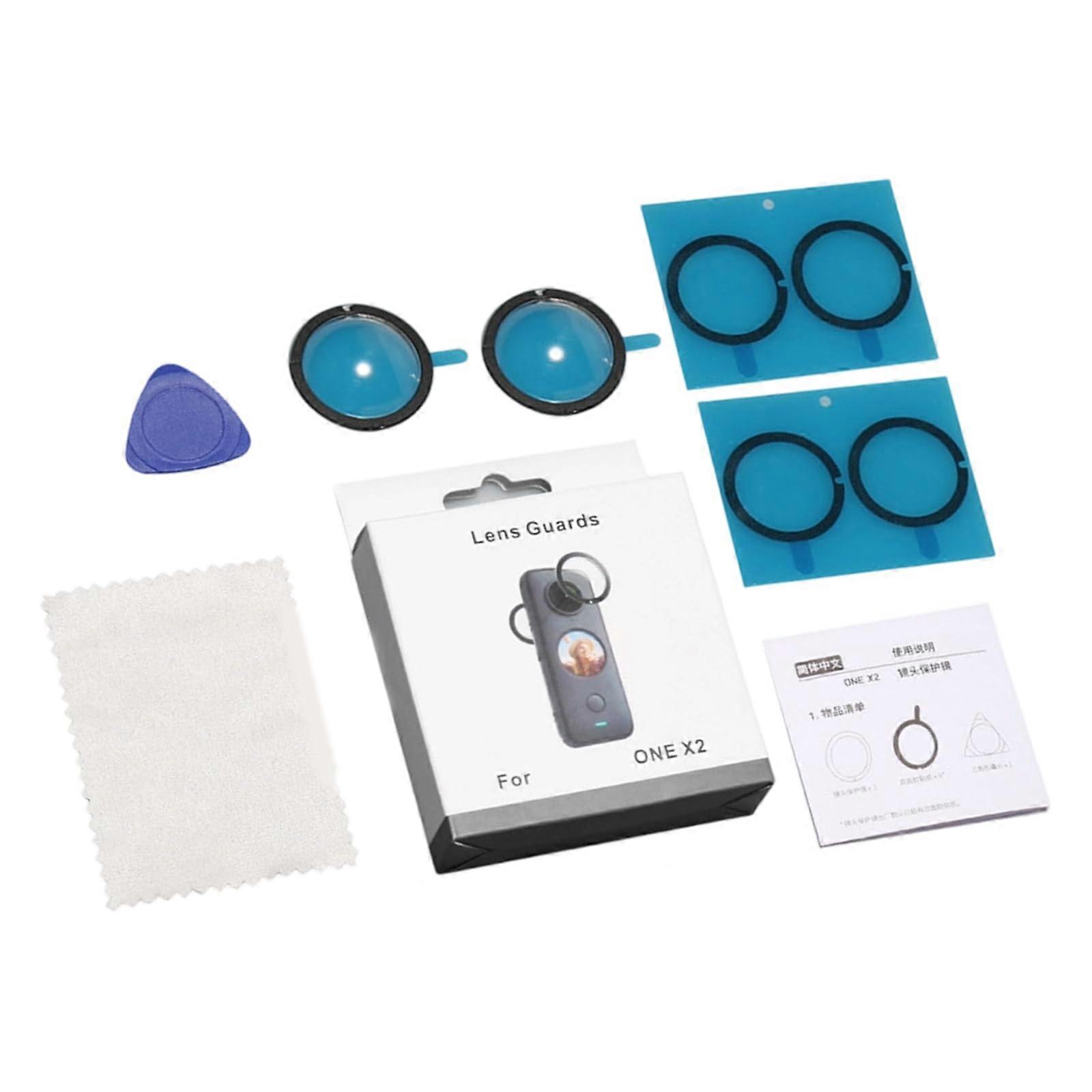 Waterproof Camera Lens Protector with Scratch Resistant Glass and AntiFog Coating for Action Camera