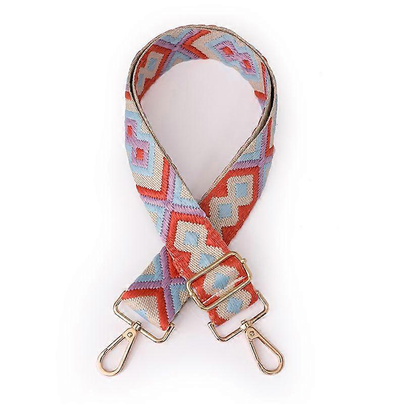 Ployester Webbings Chain Straps for Handbag or Shoulder bag Replacement Red 750~1250x40mm