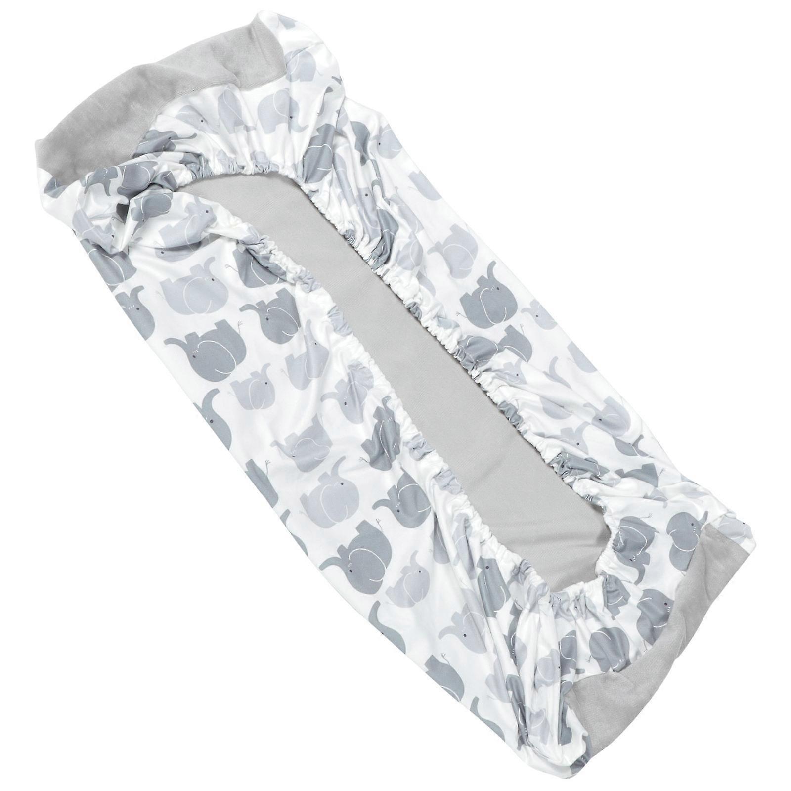 Baby Changing Table Cover Breathable for Diaper Changing Grey Material
