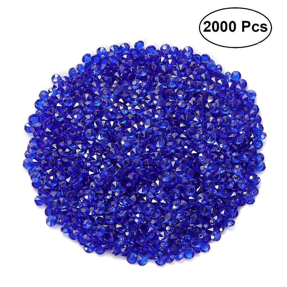 Tip Crystal Acrylic Diamonds for Wedding Table Decoration 2000Pcs